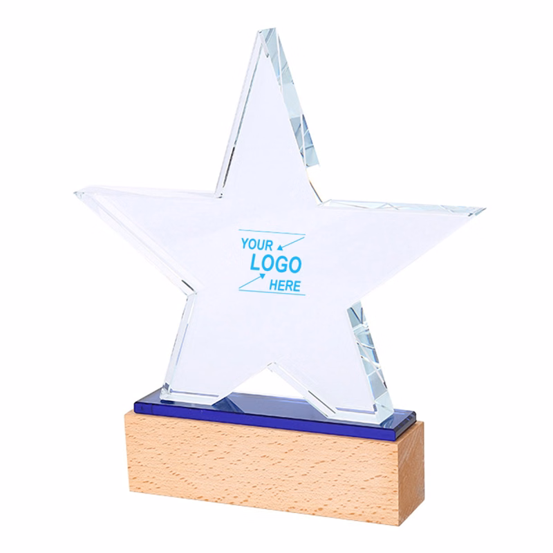 Personalized Crystal Glass Award