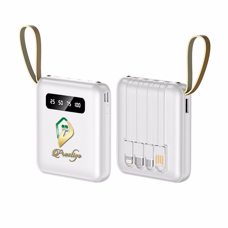 5000 mAh LED Display Power Bank