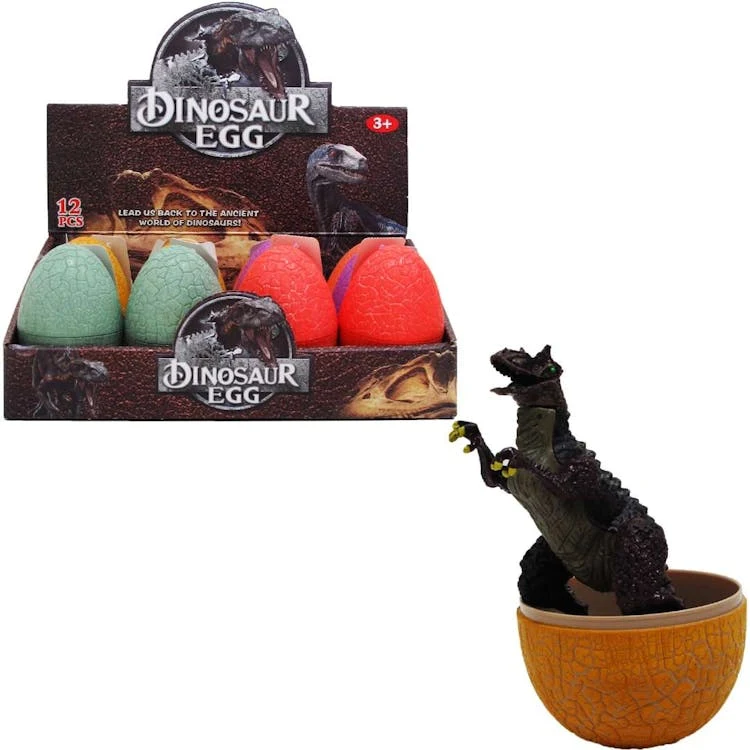 Dinosaur Egg with Figurine - 3.25" 1