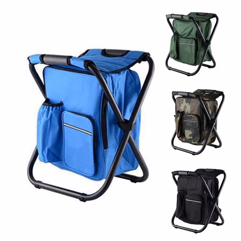 3 in 1 Foldable Cooler Backpack Chair
