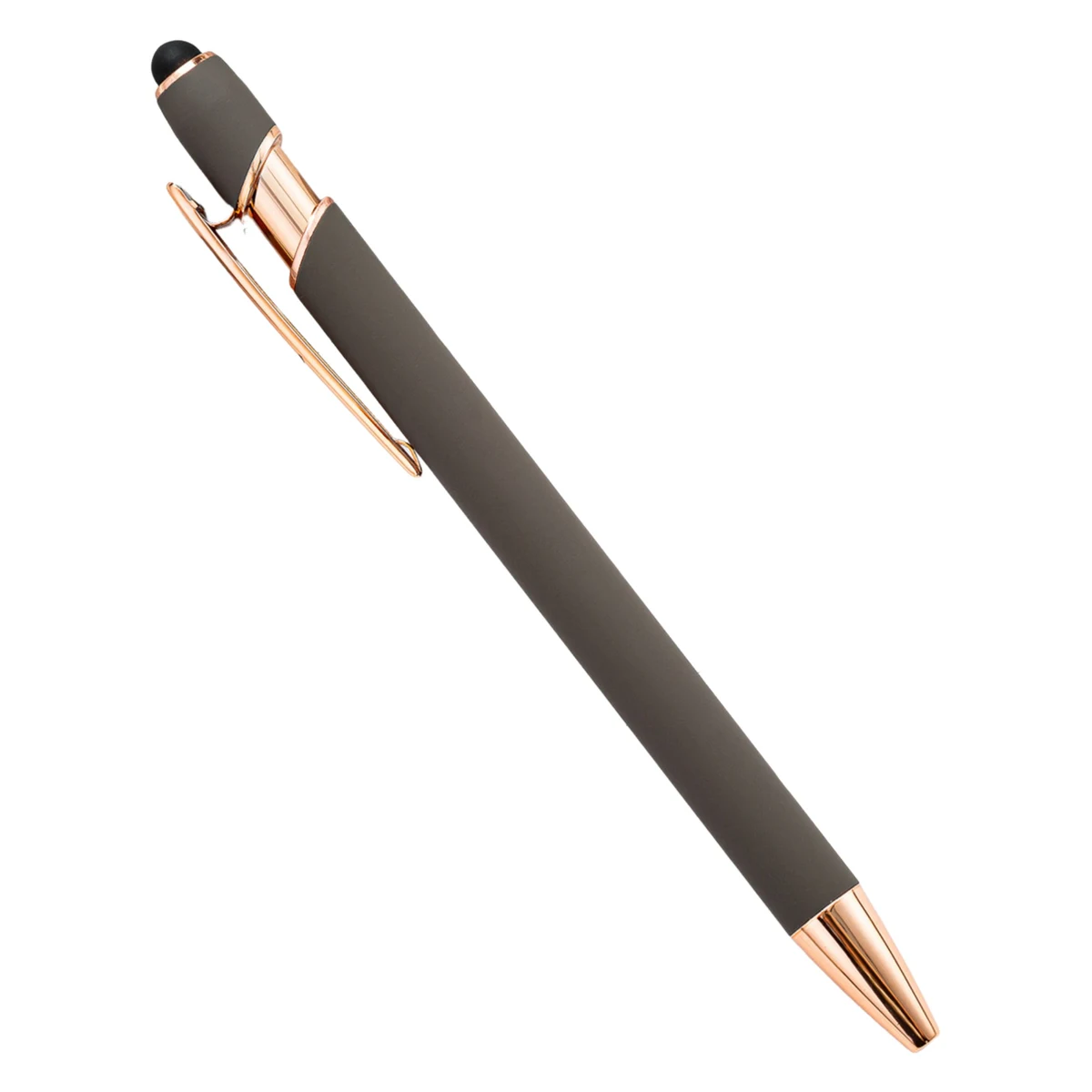 Plastic Metal Dual Function Stylus Ballpoint Pen 5.63" 1