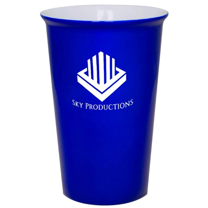 14 oz. Blue Latte LazerMug 1