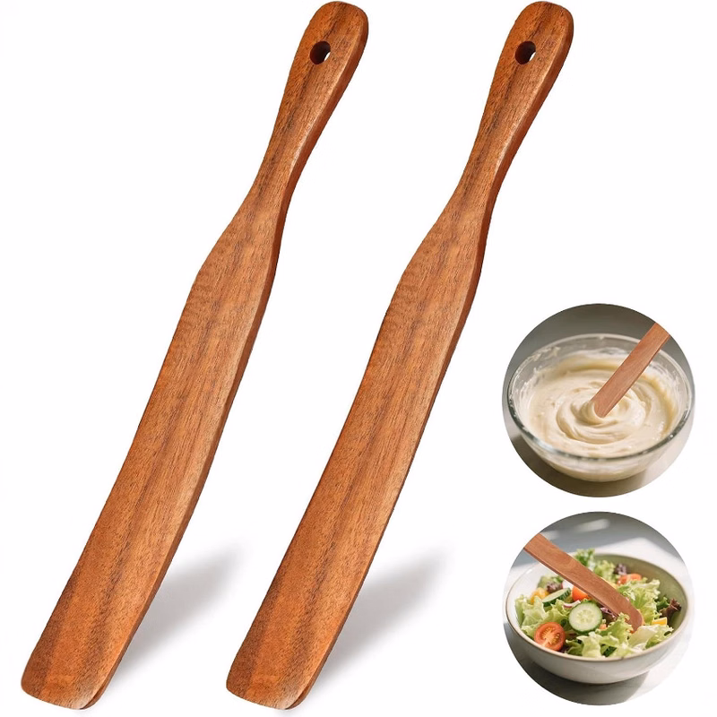 Skinny Spurtle for Sourdough Starter, Mixing