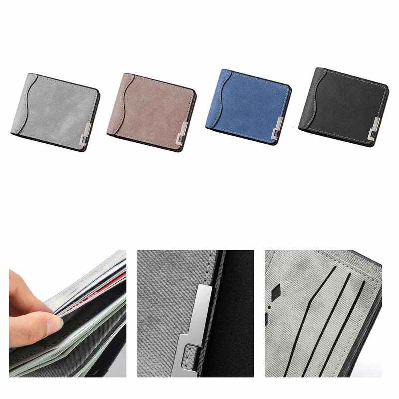Pocket-Size Wallet for Cards ID and Cash