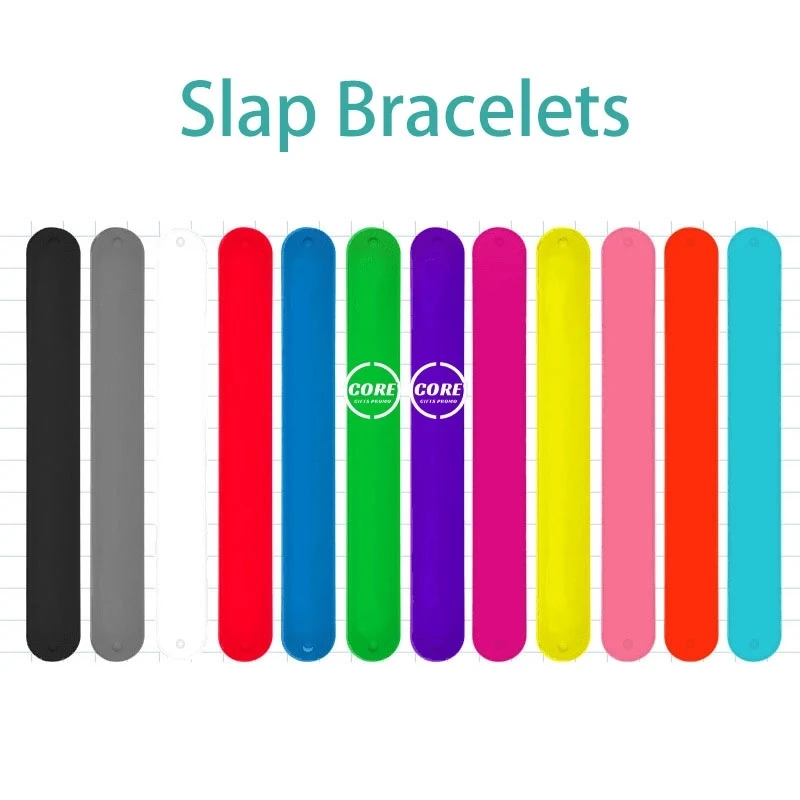 Custom Slap Bracelets Wristbands All Size 1