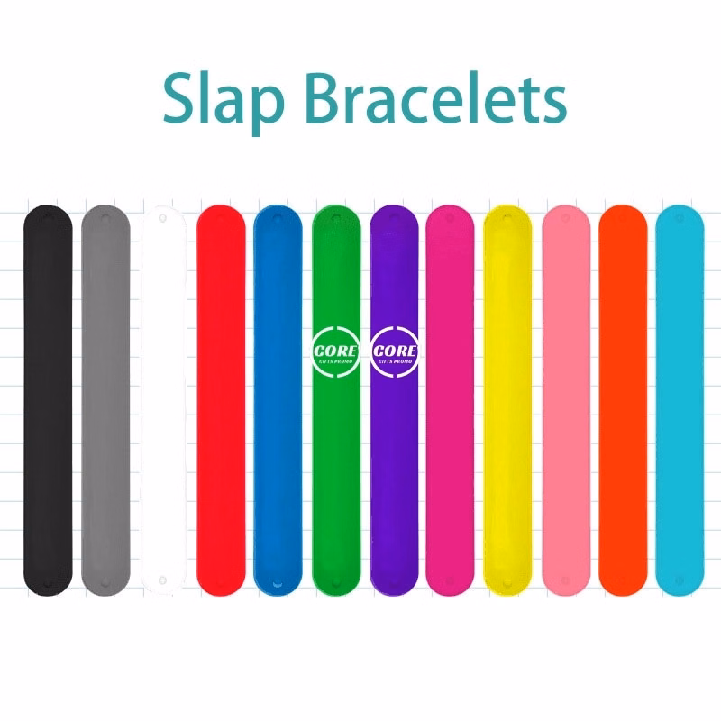 Custom Slap Bracelets Wristbands All Size