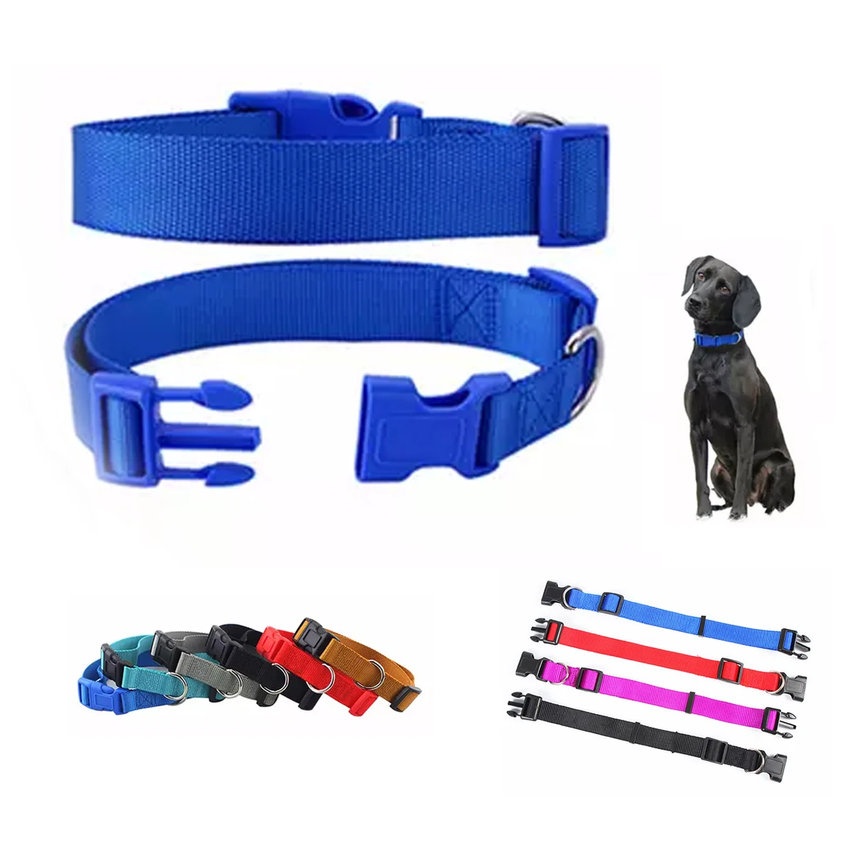 Coarse Weave Pet Collar 1