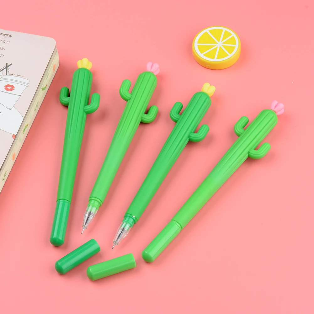 Cute Cactus Shaped Gel Pens 1