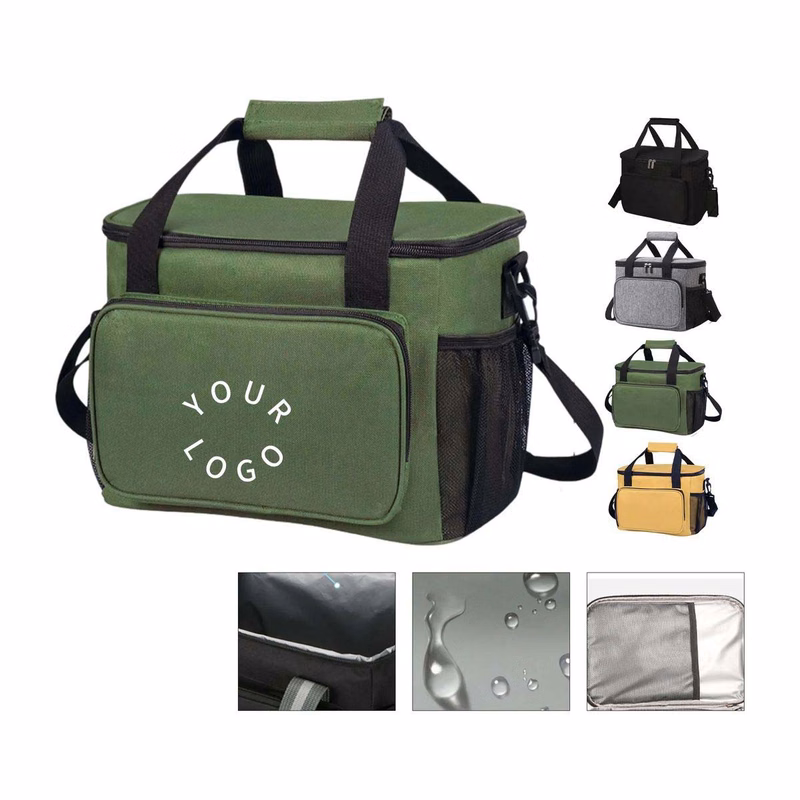 15L Oxford Cooler Bag with Leakproof Insulated Interior