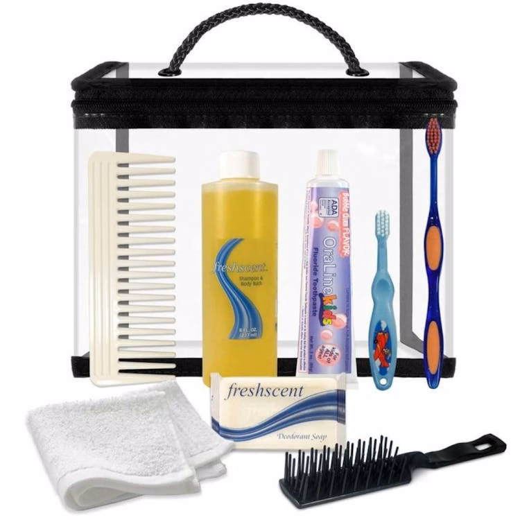Youth Hygiene Kits - 9 pc