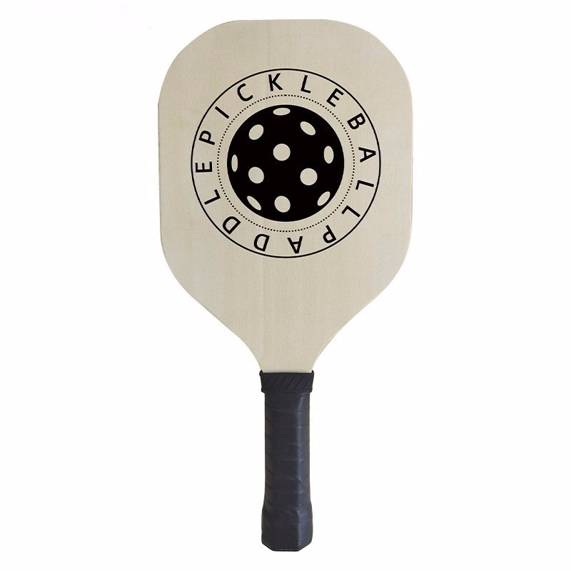 Wooden Pickleball Set with Mesh Bag