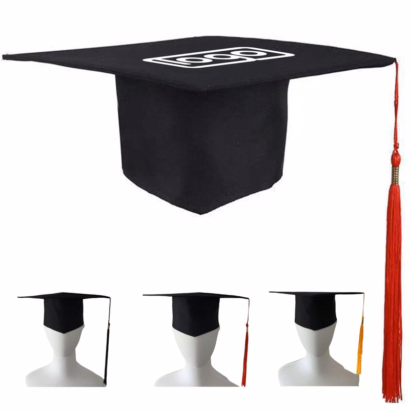 Polyester Kids' Mortar Board - Tassel & Custom Badge