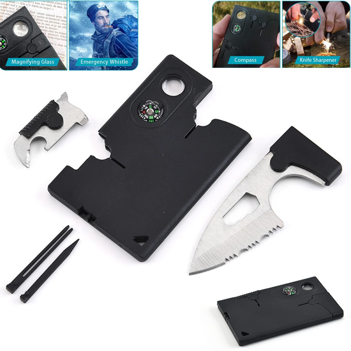 19 in 1 Survival Tools 1