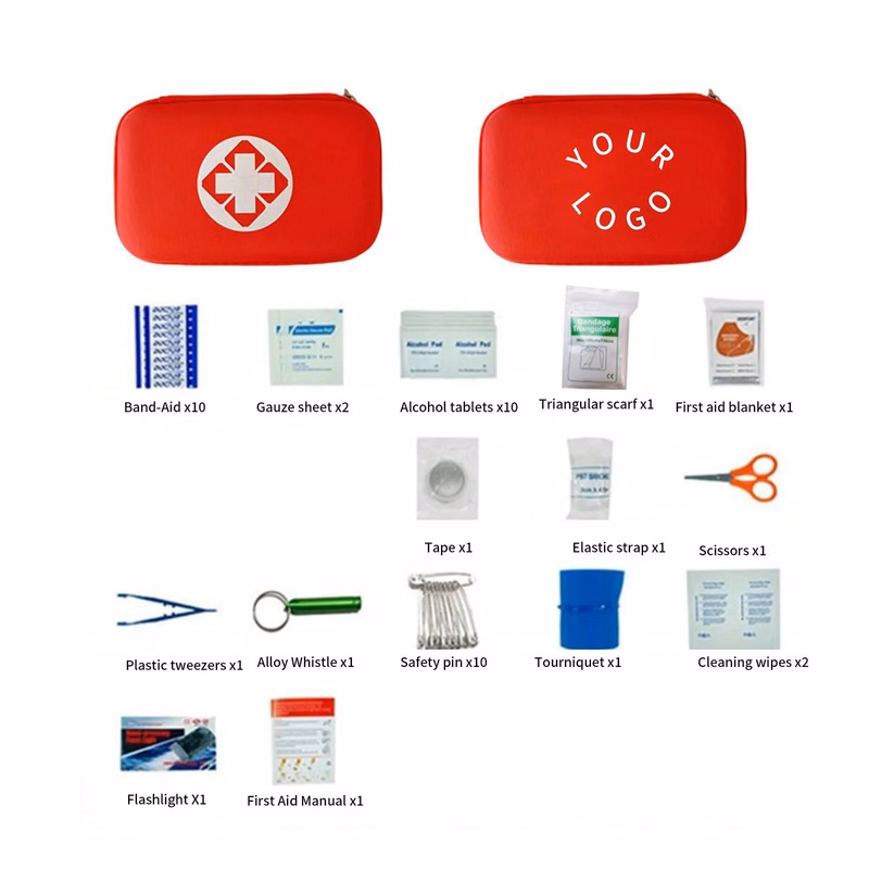 Comprehensive Outdoor First Aid Kit with Tools