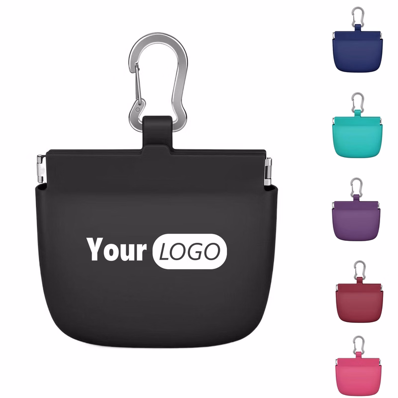 Portable Silicone Pet Training Snack Storage Pouch