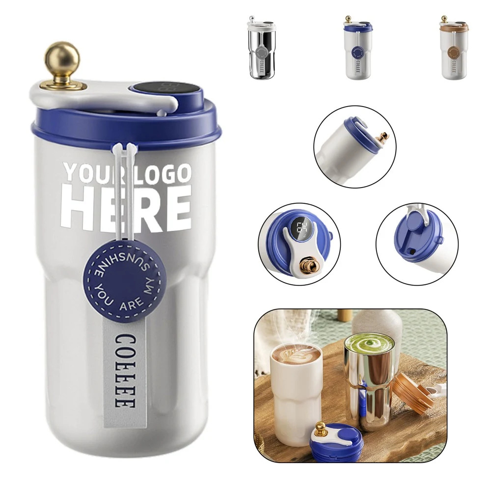 Temperature Display Insulated Mug 1