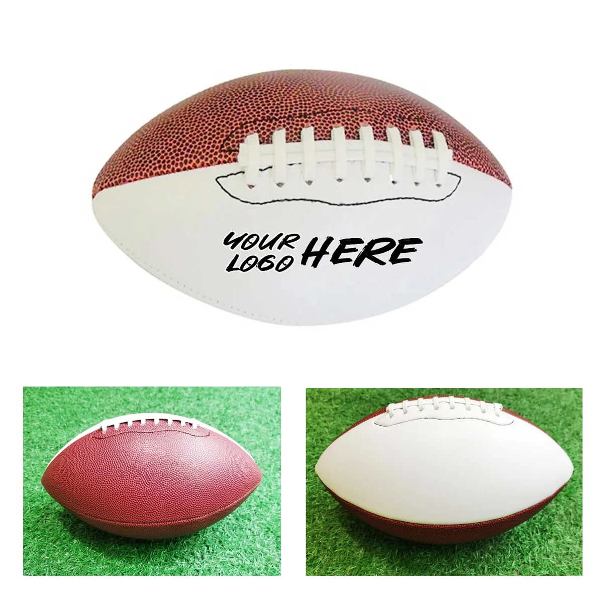 #9 Full Size Inflatable Football Rugby Ball 1