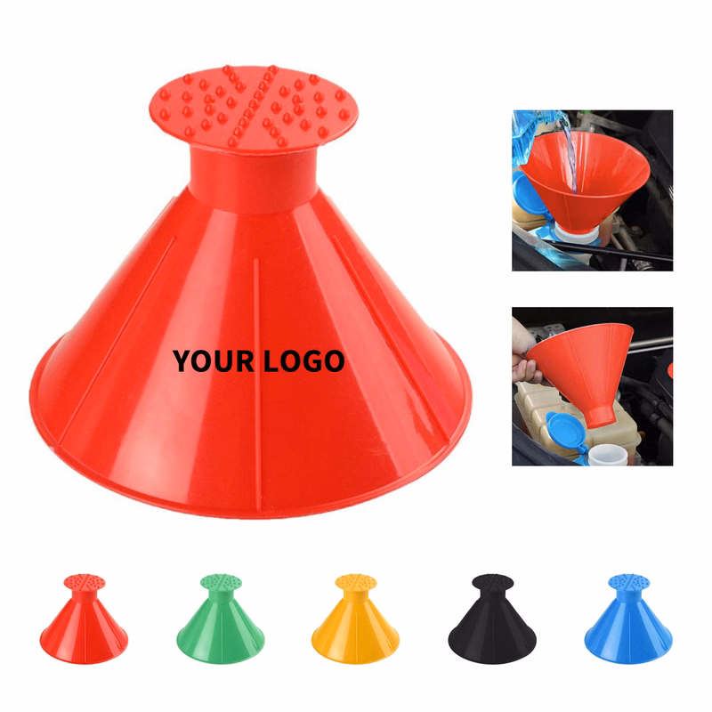Round Funnel Car Snow Scraper 5.5" Length X 4.3" Height