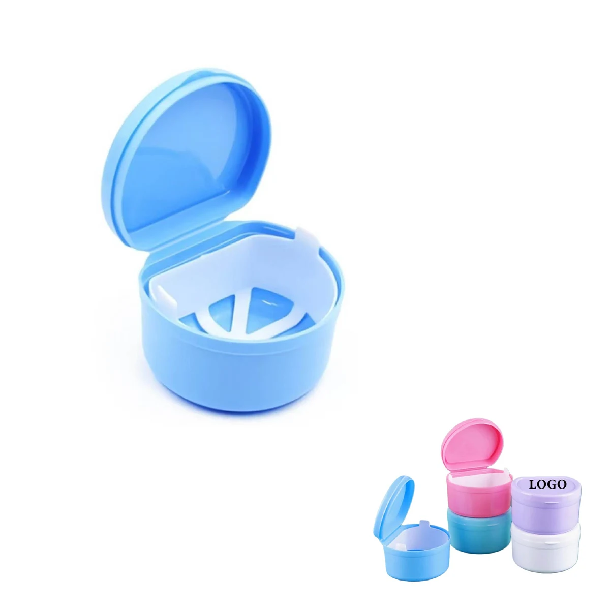 MOQ 10 pcs Strainer Denture Case 1