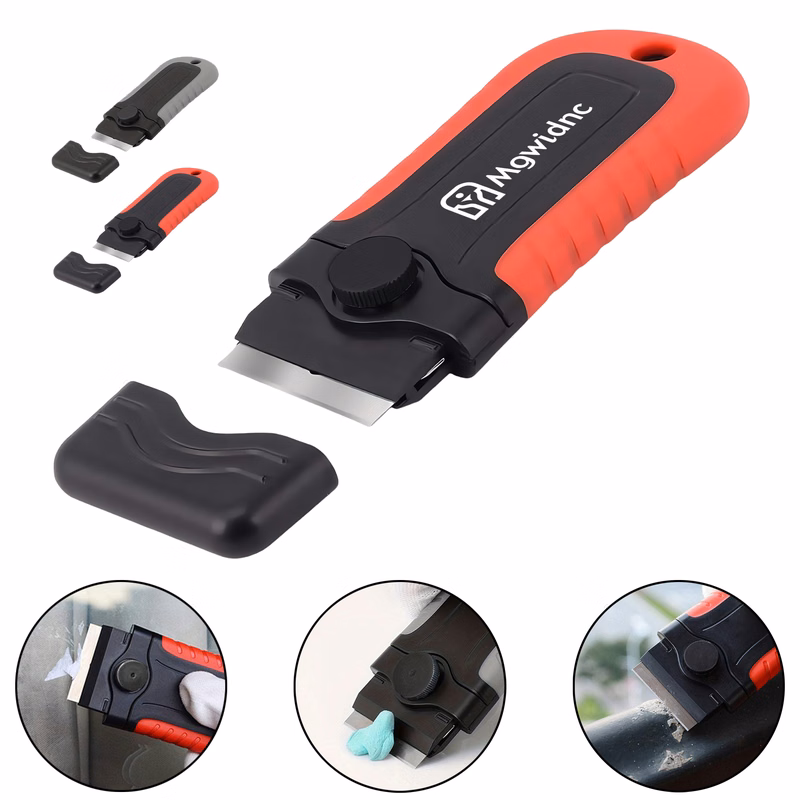 Multi-Purpose Car Scraper Tool for Glue