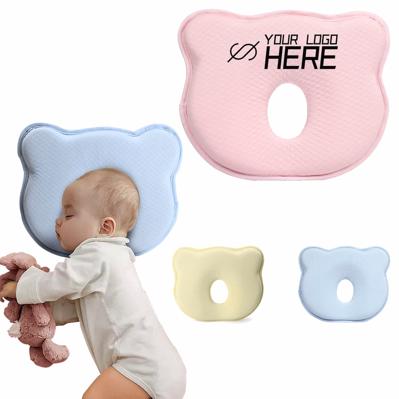 Newborn Nursing Bear Shaped Memory Cotton Head Pillow