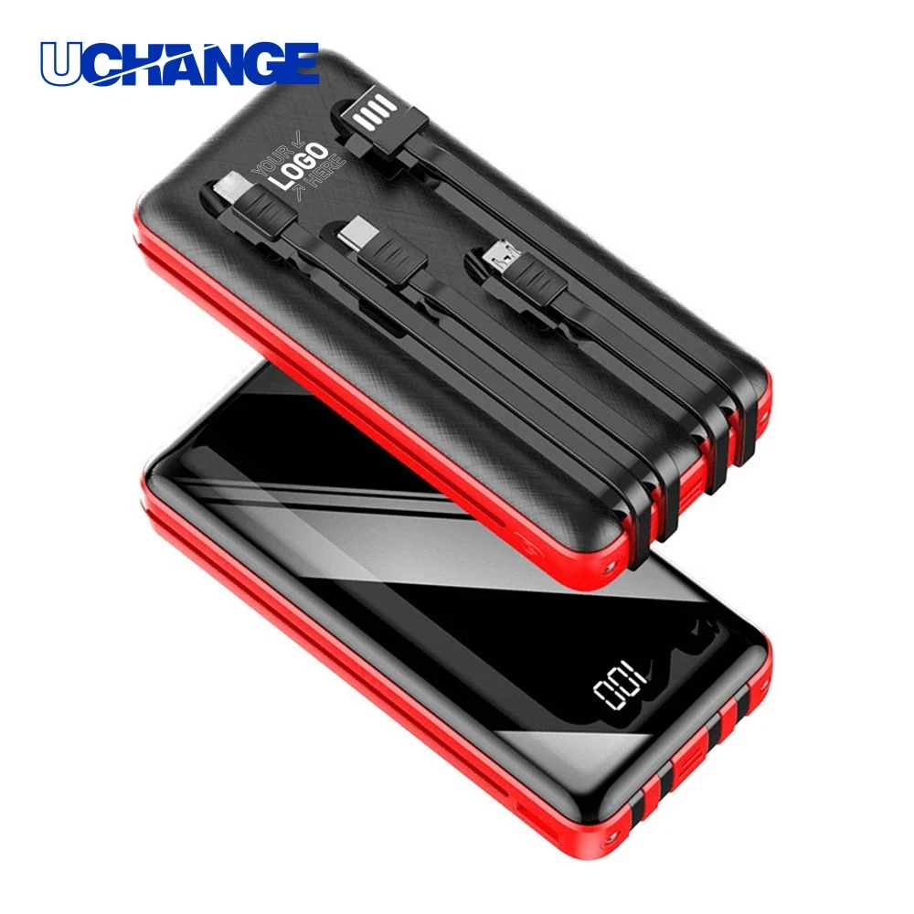 10,000mAh Portable Charger Power Bank with Dual Flashlight 1