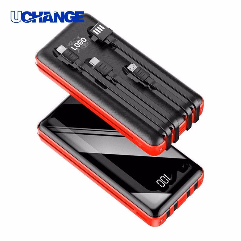 10,000mAh Portable Charger Power Bank with Dual Flashlight
