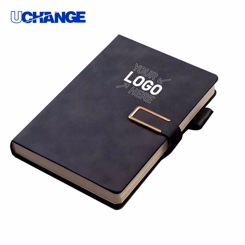 A5 PU Leather Notebook for Business