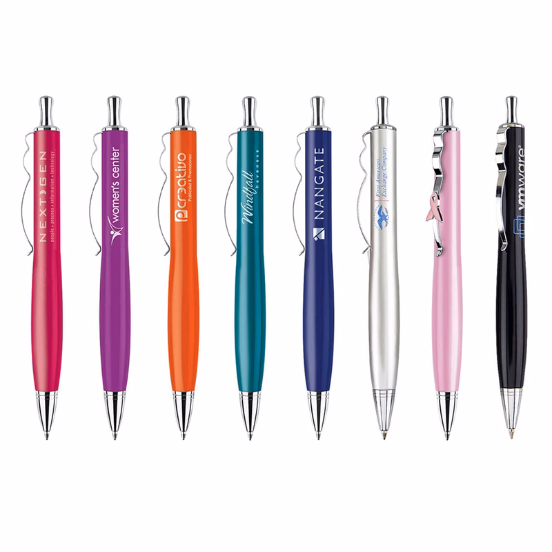 Lacquer Coated Brass Click Metal Pen