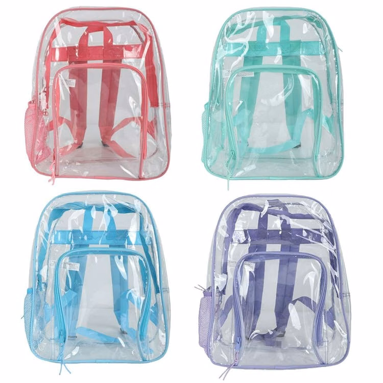 BigBox 15" Clear Backpack - Assorted Brights