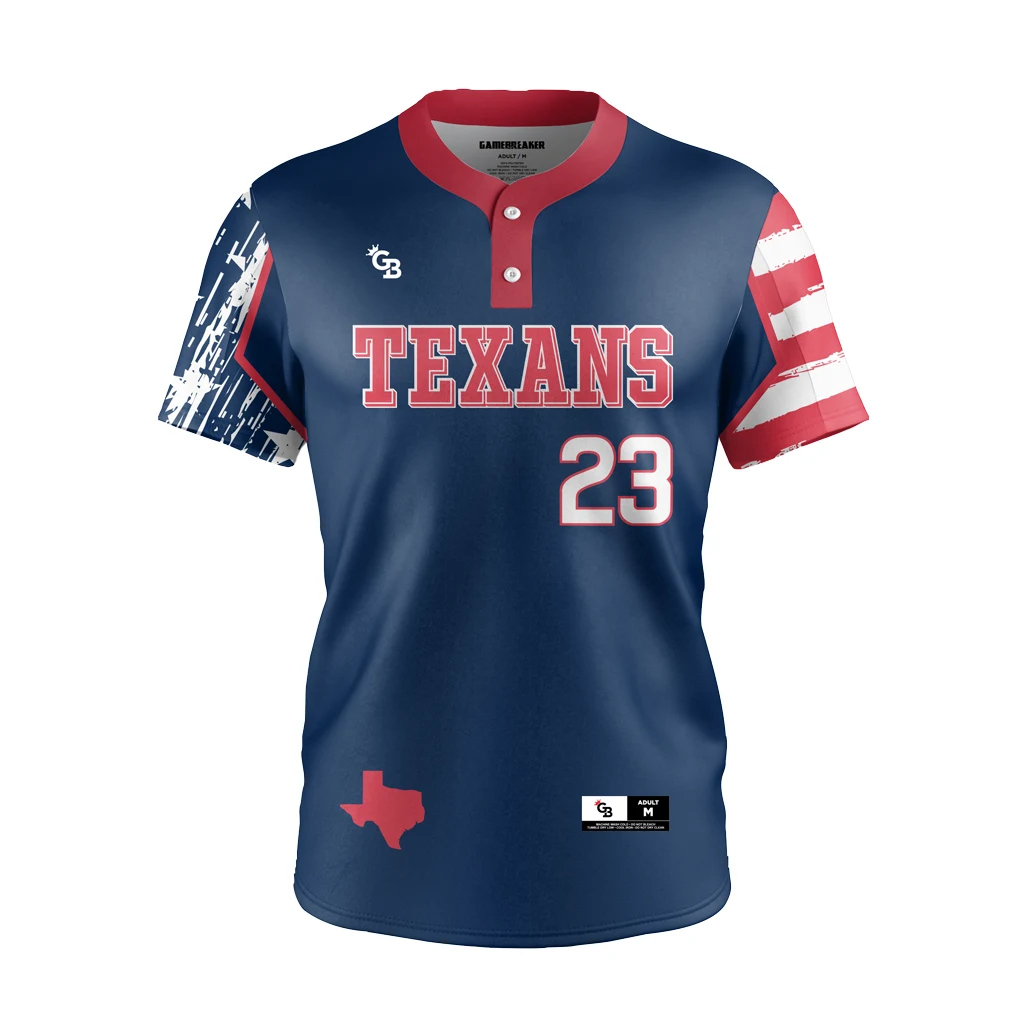 2-Button Baseball Jersey 1