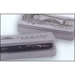 Wood Gift Case Double Slot Pen Case 1