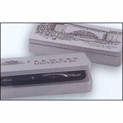 Wood Gift Case Double Slot Pen Case