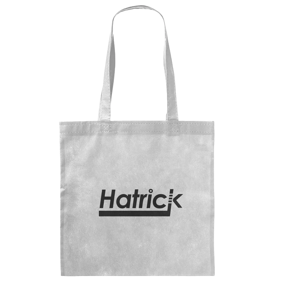 RPET Full Sublimation 80 GSM PP Non-Woven Tote Bag - 13.5"W 1