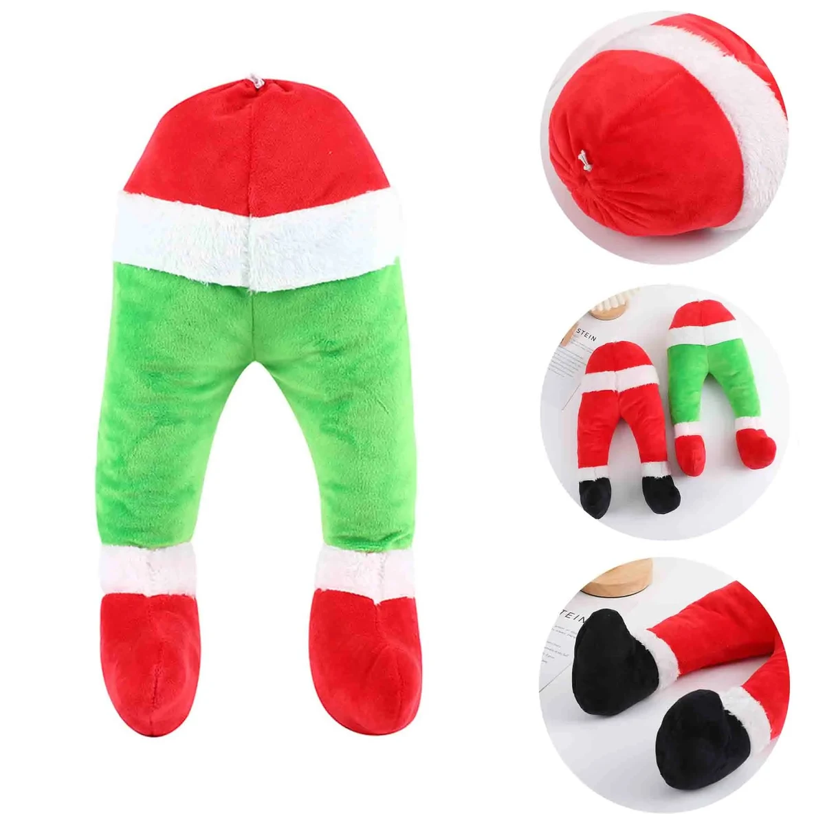 Christmas Elf Legs Stuffed Figure Toy 1