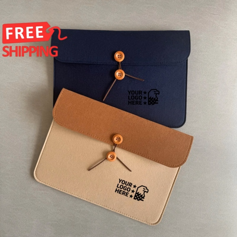 A4 Felt Document Organizer Folder