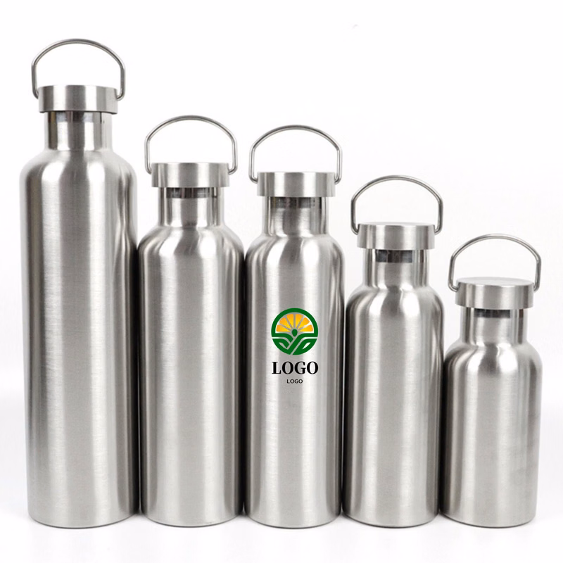 33 Oz Food Grade Single Walled Stainless Steel Water Bottle