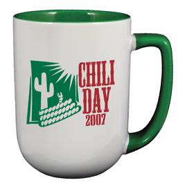 17 oz. Green Arlen mug