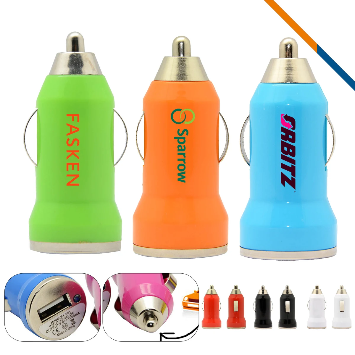Bullet USB Car Charger 1