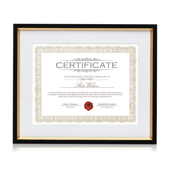 Luxor Certificate Frame 1