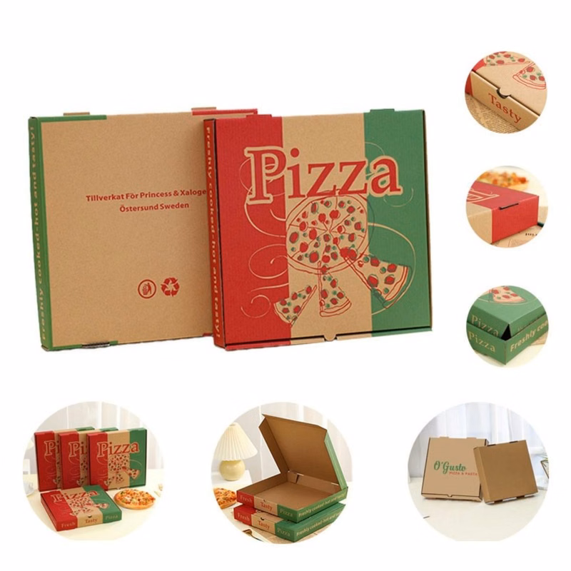 Custom Kraft Paper Pizza Box