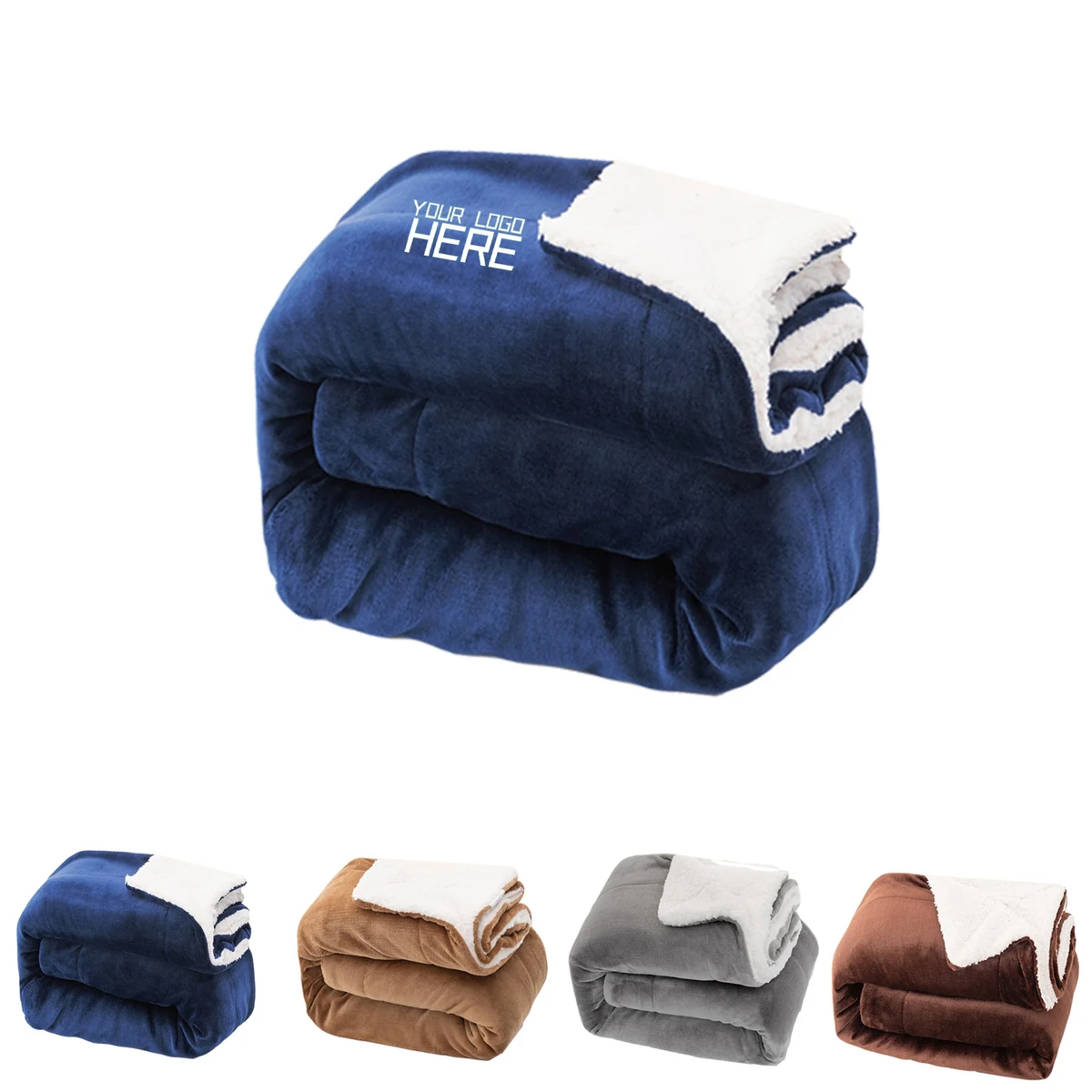 Thickened Double layer Flannel Blanket 1