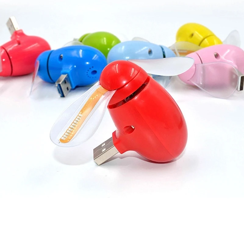 Flashing Logo LED MINI Fan 1
