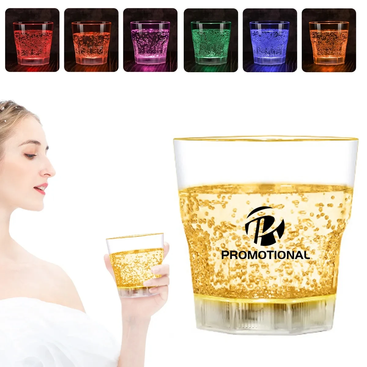 Custom Party Light Up Drinking Cups 1