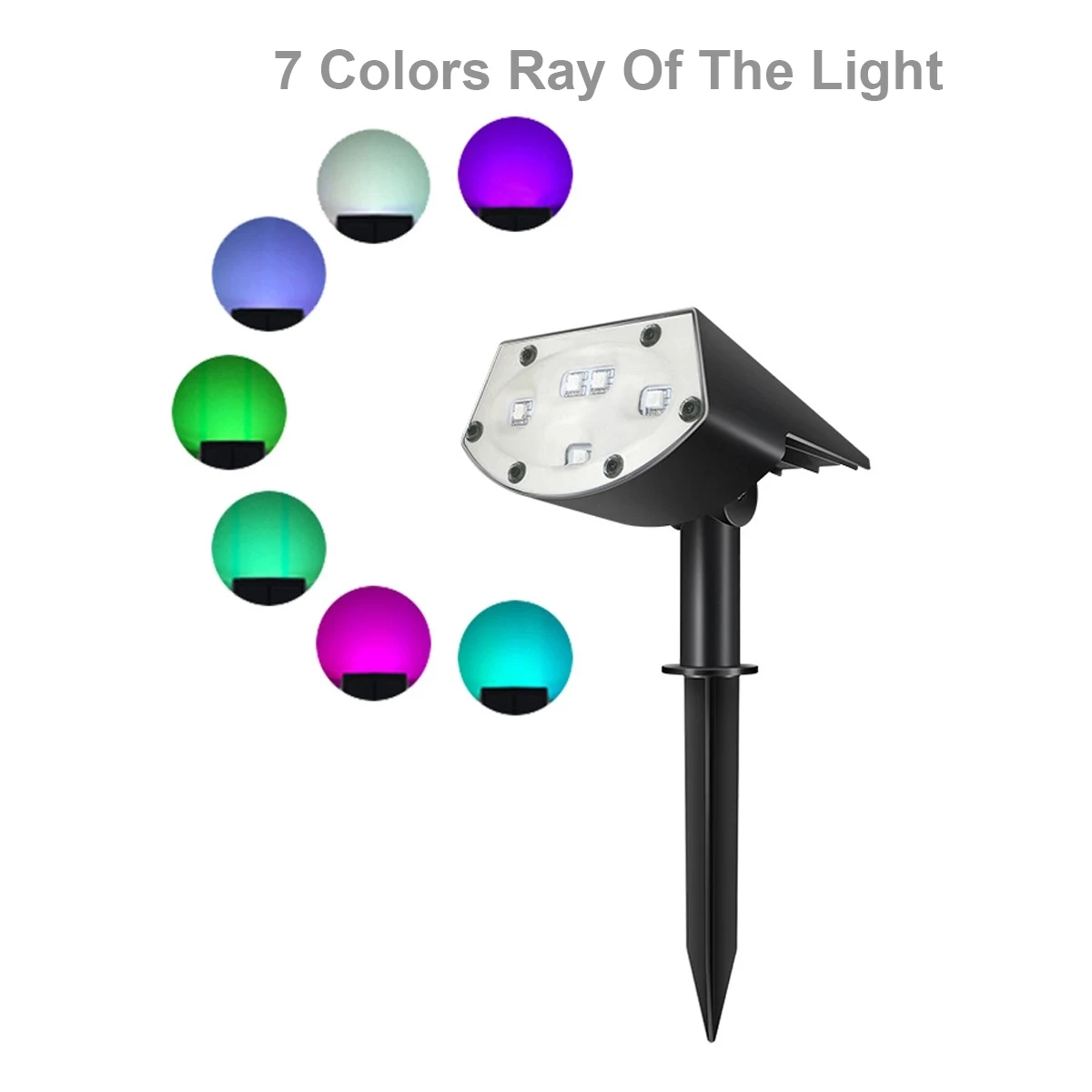 2-in-1 LED Brightness Wireless solar Lights Outdoor For Guar 1
