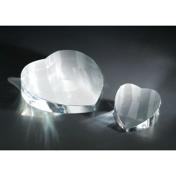 Contemporary Vistas Crystal Small Heart Award 1