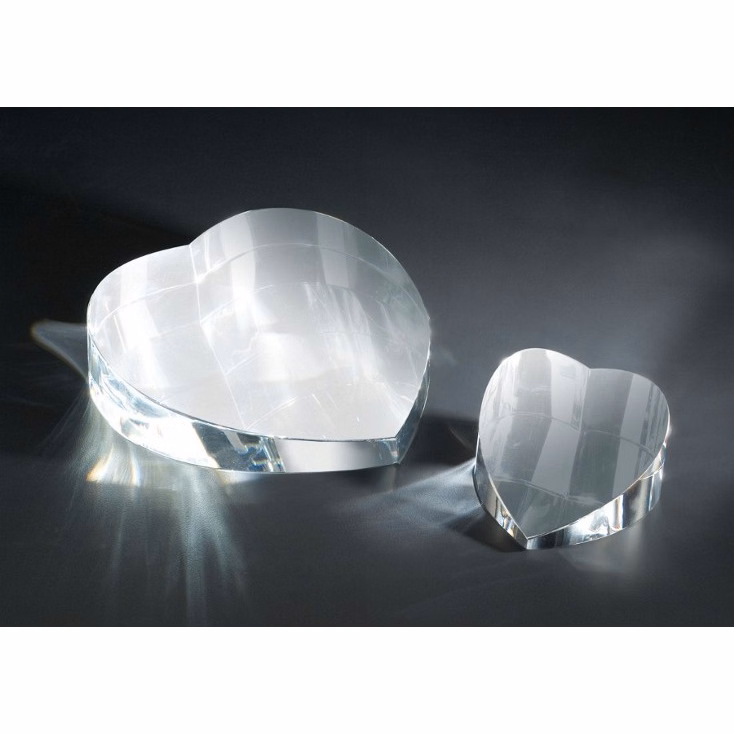 Contemporary Vistas Crystal Small Heart Award