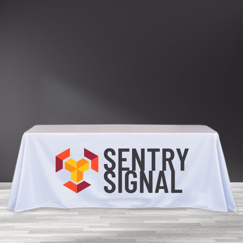 8FT Trade Show Table Cover - Full Color Imprint