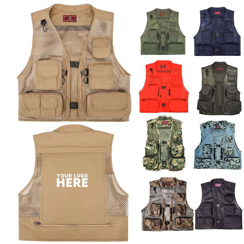 Fishing Vest Multi Pocket