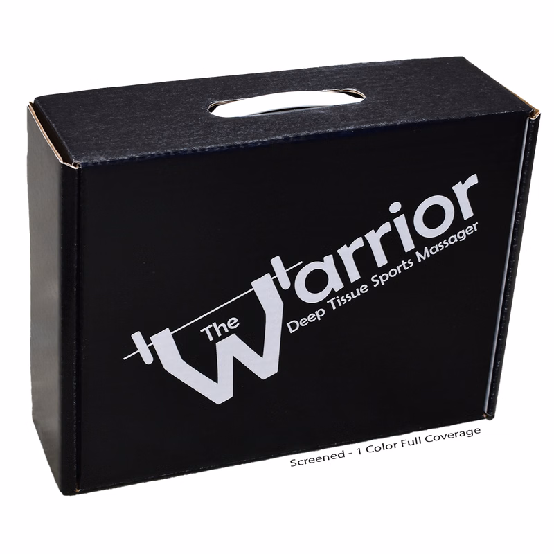12 1/4" x 9 1/2" x 4" - B-Flute Box with Handle